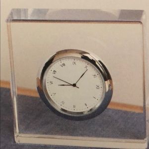Glass clock